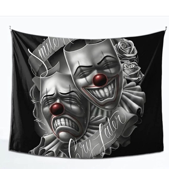 Smile now cry later tapestry - Picture 1 of 1